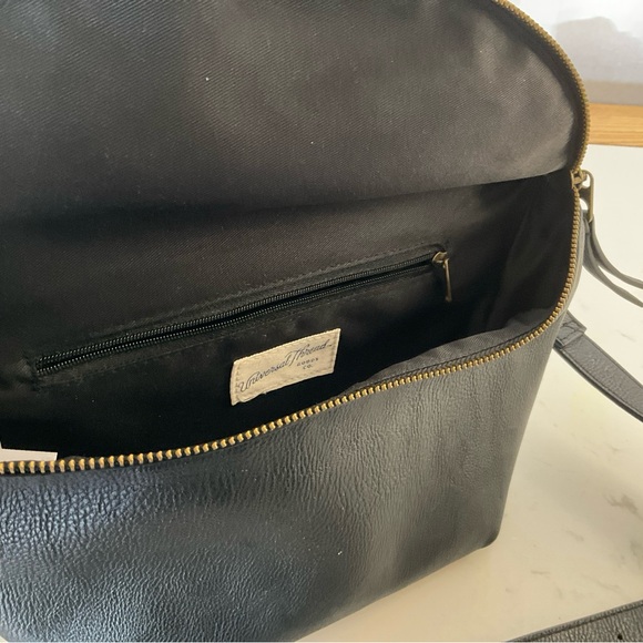 Universal Thread Black Crossbody Bag with Gold Accents - Picture 3 of 10